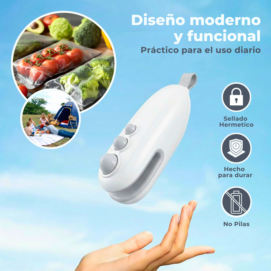 Sellador Térmico Portátil 2 en 1