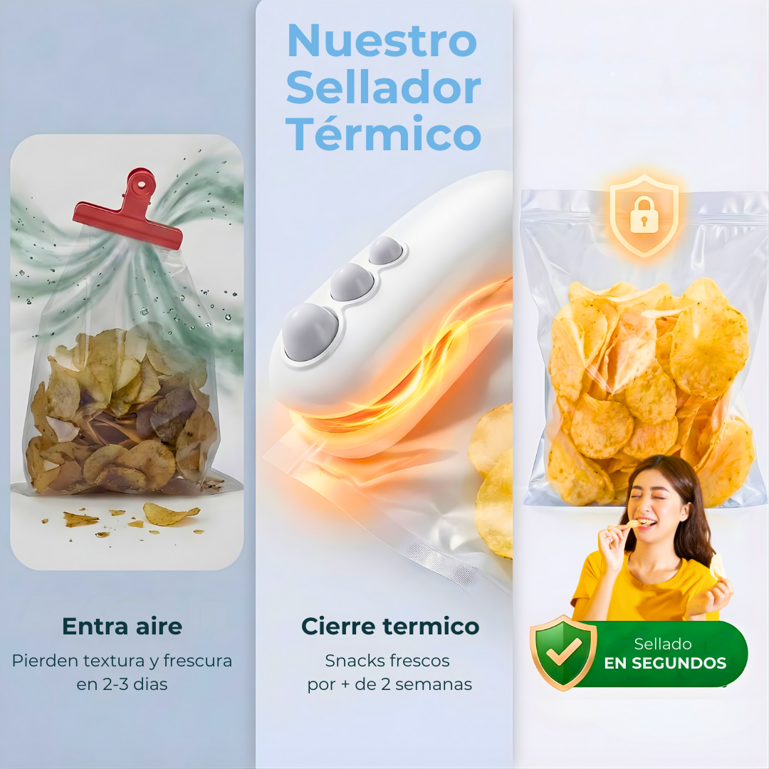 Sellador Térmico Portátil 2 en 1