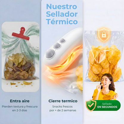 Sellador Térmico Portátil 2 en 1