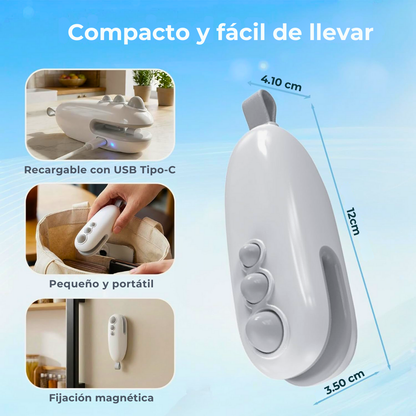 Sellador Térmico Portátil 2 en 1