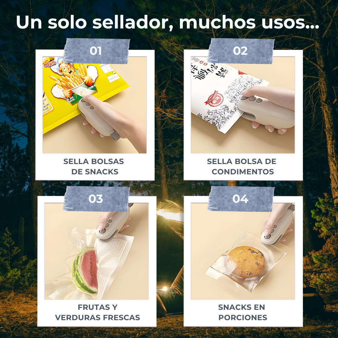 Sellador Térmico Portátil 2 en 1